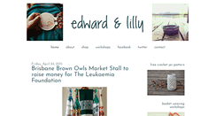 Desktop Screenshot of edwardandlilly.com